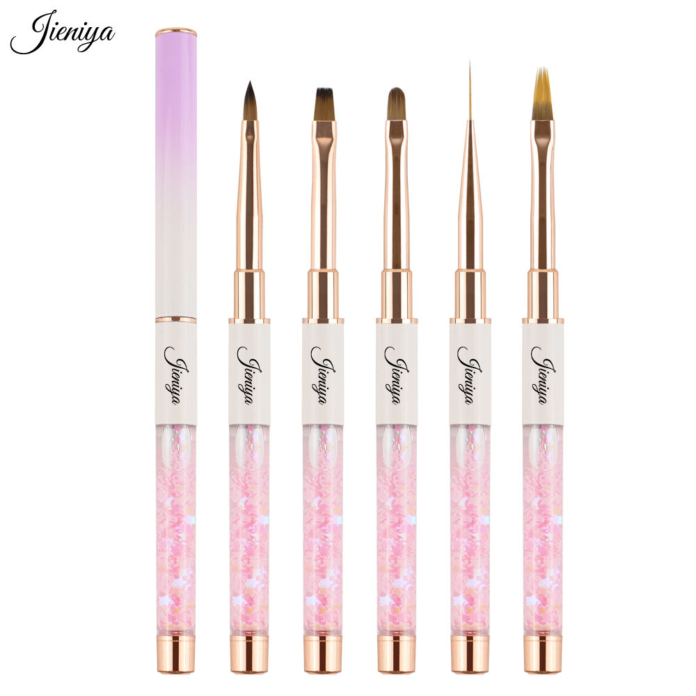Acrylic Nail Brush Set — 5 Piece