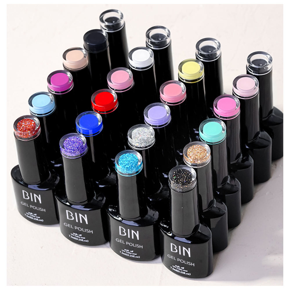 Gel Nail Polish Set — 24 Colours