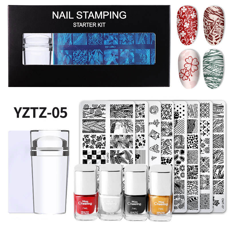 Nail Art Stamping Kit — 20 Plates